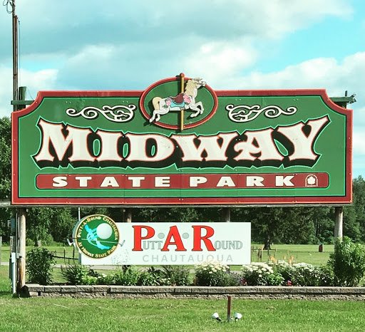 Midway State Park sign