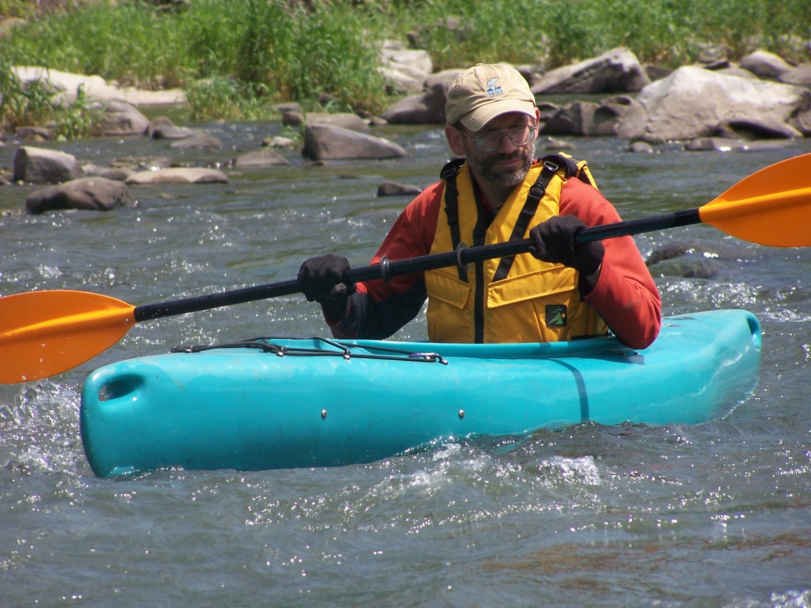 Man in Kayak